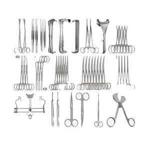 Juego de Instrumentos Quirúrgicos para Cesárea, 50 Piezas, Acero Inoxidable, Herramientas de Cirugía Obstétrica, Kit Quirúrgico para Cesárea, Portátil - Product Image 5