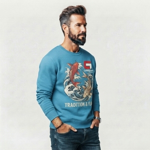 Sudadera Premium para Hombre con Estampado Gráfico, Estilo Informal para Uso Diario, con Estampados Gráficos Detallados, Interior Suave, Tela Resistente, Personalizable - Product Image 3