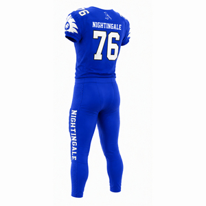 Uniforme de Fútbol Americano de Primera Calidad a Precio Razonable, Uniforme Personalizado para Equipos Nacionales de Fútbol, 100% Poliéster con Elasticidad en Cuatro Direcciones - Product Image 5