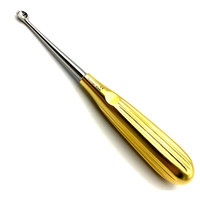 Spratt Brun Kemik Küreti Seti Düz 17 cm Şekil 16 Set 6 Otoklavlanabilir Manuel Alman Paslanmaz Çelik Cerrahi Medikal