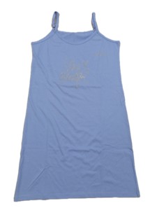Débardeur bleu clair Romeo Gigli avec imprimé chien de dessin animé et bordure à pois, style décontracté, 100 % polyester, séchage rapide, facile à laver - Product Image 5