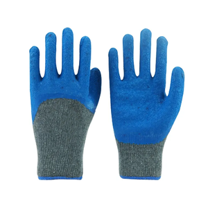 Safety <b>Gloves</b> With Textured Fingertips Anti-Slip <b>Knit</b> Wrist General Purpose Work <b>Gloves</b> - Product Image 2