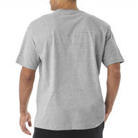 T-shirts en coton 100% blanc uni avec impression 3D en relief, coupe ample, de haute qualité, imprimés en relief, pour hommes