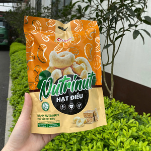 Supersale Cashew Energy Crunchy Biscuits Nutrinut Super Healthy Snack 195g | ODM Service Ready To Offer Samples - Product Image 1