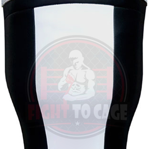 White Black Color Durable Leather Heavy-Duty EPE Filled Shock Absorption Tear Resistant <b>Boxing</b> Angle Uppercut Punching Bag - Product Image 4