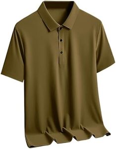Camiseta STELLAR Cool Touch para Hombre, de Poliéster/Algodón, Manga Corta, 180g, Diseño Sólido de Panal, Transpirable, Secado Rápido, Logotipo Bordado en la Espalda, para Verano - Product Image 3