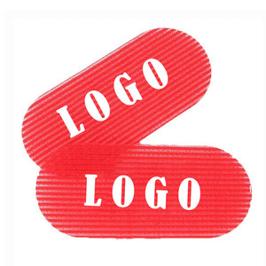 Fully Customized Logo Color Hair Velcro Grippers Hair <b>Clip</b> Bands Stickers Barber Wig Hair Velcro Grippers Holder <b>Hook</b> and Loop - Product Image 3