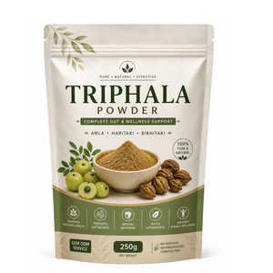 Polvo de Triphala Tradicional 250g, Fórmula Herbal de Frutas Preparada para un Uso Diario Conveniente, Polvo de Triphala con Textura Suave - Product Image 1