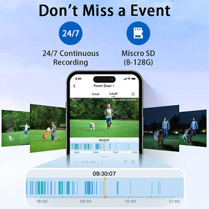 Caméra <span class=keywords><strong>de</strong></span> <span class=keywords><strong>sécurité</strong></span> extérieure V380 Pro, 3 objectifs, carte SIM 4G, 3 vidéos, énergie solaire, sans fil, WiFi, caméra CCTV, caméra solaire - Product Image 5