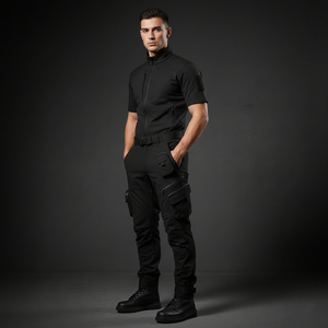 men techwear pants with utility pockets for daily <b>storage</b> mens techwear pants with breathable design for comfort men - Product Image 4