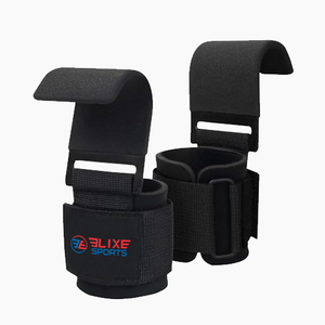 ELIXE Wrist Support EVA Non-Slip Adjustable Hook Loop Closure Unisex Black for <b>Weight</b> <b>Lifting</b> Strength Training Basic Protection - Product Image 1