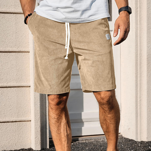 High Quality Lightweight High Performance Acid Washed Shorts Men 100% Cotton Sustainable Shorts Drawstring Closuer Running Short - Product Image 3