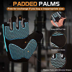 Reinforced Stitching CrossFit Workout Gloves for Longevity and Tough Use During Daily Training Programs Non <b>Slip</b> Palm Surface - Product Image 2