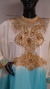 Imágenes de los Últimos Diseños de Burka, Ropa Islámica Turca, Caftán Marroquí Étnico Vintage Bordado - Product Image 4