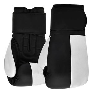 ถุงมือชกมวยหนัง PU ขายส่ง สำหรับการฝึกออกกำลังกายสำหรับผู้ใหญ่  โลโก้สั่งทำได้  บุโฟมรองรับข้อมือ  ผู้ผลิต OEM - Product Image 2