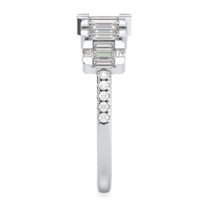 Anillos de compromiso de moissanita de 0.95 quilates REYES a precio mayorista en plata de ley 925, regalo de boda de lujo, joyería fina para mujer - Product Image 5