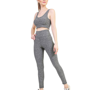 Nuevo Conjunto de Yoga de Diseño Personalizado a Precio de Mayoreo, Ropa de Yoga de Secado Rápido, Conjunto de 2 Piezas para Mujer, el Mejor Material para Entrenamiento, Conjunto de Yoga en Venta - Product Image 4