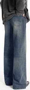 Jeans de Pierna Ancha de Corte Holgado para Primavera, Ideales para Bodas, Oficina, Reuniones, Viajes, Picnics y Compras - Product Image 2