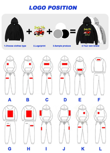 Sudadera con Capucha de Invierno de Alta Calidad, Ecológica, Estilo Urbano, Lavada, con Bordado Personalizado al por Mayor, Sudadera Holgada para Hombre - Product Image 2