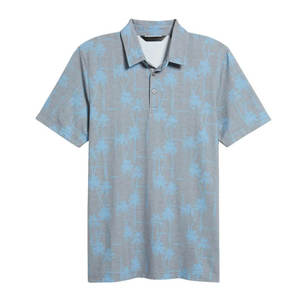 Chemises polo pour hommes de haute qualité, sublimées, à manches courtes, avec design personnalisé, chemises polo pour hommes sublimées - Product Image 1