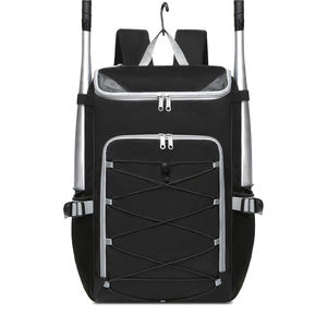 Sacs de sport respirants pour baseball en polyester personnalisés pour hommes et jeunes avec panneau dorsal rembourré et sublimation d'équipe - Product Image 1