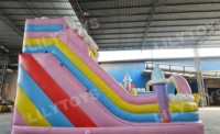 Château gonflable commercial Lilytoys en PVC sur le thème des gâteaux, aire de jeux gonflable extérieure pour enfants, ville de loisirs gonflable à vendre