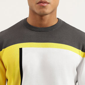 Sweat-shirts d'hiver pour hommes 100 % coton de haute qualité, col en V, imprimé numérique uni, décontractés, faible MOQ 10 pièces à prix abordable - Product Image 3