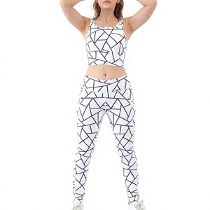Nuevo Conjunto de Yoga sin Costuras para Mujer, Ropa Deportiva de 5 Piezas, Conjunto de Yoga para Gimnasio, Conjuntos de Entrenamiento, Top de Yoga y Traje Deportivo OEM - Product Image 1