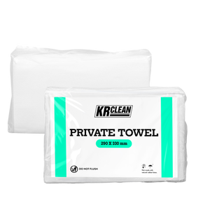 Lingettes sèches non tissées blanches Krclean XK5 du fabricant vietnamien, en sachet individuel, fournitures de nettoyage, 50/80 feuilles, taille usine - Product Image 1