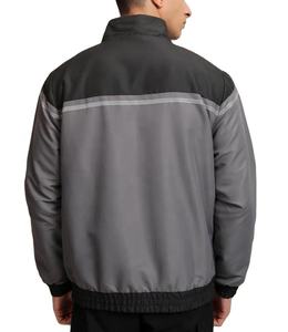 Veste de sport légère et respirante pour homme OEM, logo bicolore, coupe-vent, sweat-shirt de sport avec fermeture éclair pour la course à pied et les activités de plein air - Product Image 2