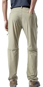 Fast Delivery Men Casual Elastic <b>Jogger</b> Pants Outdoor Comfortable Breathable Lightweight <b>Nylon</b> Zipper Fly Trousers for Daily - Product Image 5