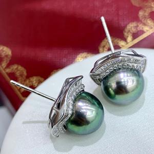 Pendientes de Perlas de Agua Dulce con Forma Barroca Natural, Accesorios de Moda Templados, Venta al por Mayor - Product Image 3