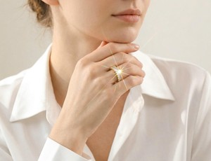 Anillos de Eternidad de Moissanita al por Mayor, Color D, VVS, Cultivados en Laboratorio, Plata 925, Oro 14K, Fabricante de Joyería Fina en India, OEM - Product Image 4