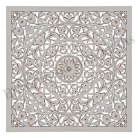Designs attrayants Panneau mural décoratif en MDF de grande qualité Panneau mural sculpté en bois de grande taille pour la décoration de la chambre et du bureau Premium