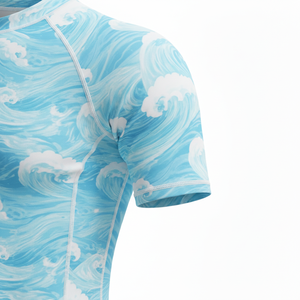 <b>Men's</b> Rush Guard Sun Protection Clothing <b>Men's</b> <b>Compression</b> <b>Shirts</b> UPF 50 Rashguard <b>Men's</b> Rash Guards High Quality With OEM - Product Image 4