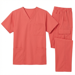 Ensembles d'uniformes médicaux et chirurgicaux pour hommes, style col en V, taille haute, pour hôpital, usage quotidien, vente en gros - Product Image 1