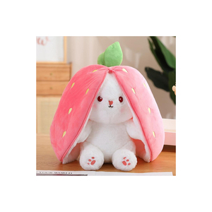 Peluche orange mignonne avec antennes pompon, jouet en peluche doux pour enfants unisexe, 11CM-30CM, design brodé - Product Image 4