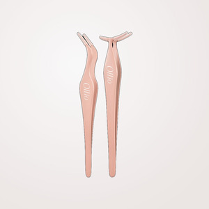 yelix <b>eyelash</b> <b>extension</b> Olio No-<b>Glue</b> <b>Eyelash</b> Tweezers L-Shaped <b>eyelash</b> <b>extensions</b> supplies - Product Image 6