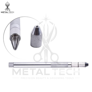 Kit de Agujas de Ventilación de Aluminio Plateado, 4 Tamaños, Agujas de Gancho Micro 1-1 a 3-4, Herramientas Profesionales para la Elaboración de Pelucas y Postizos - Product Image 3