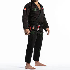 Uniforme de Entrenamiento de Artes Marciales Unisex 100% Algodón para Jiu Jitsu Brasileño, con Logotipo Personalizado, para Adultos, Uso en Gimnasio de MMA, Servicio OEM Disponible, Entrega en 7 Días - Product Image 1