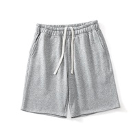 Shorts pour hommes à taille haute élastique en polyester/nylon avec cordon de serrage, séchage rapide et anti-plis - Tenue décontractée