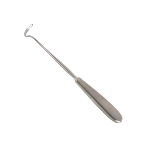 Aiguille de ligature manuelle en acier inoxydable Deschamps pour chirurgiens, pour passer efficacement les ligatures et compresser les anéurysmes et les vaisseaux sanguins - Product Image 5