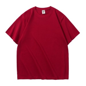 เสื้อยืดแขนสั้นผู้ชาย ผ้าฝ้าย 100% ทรงปกติ คอกลม สีพื้น ผ้าเจอร์ซีย์ถัก - Product Image 3