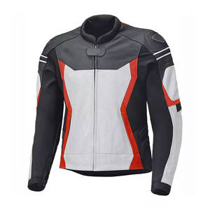 Blousons en cuir pour moto, unisexes, sur mesure, coupe-vent, hiver, imprimés, séchage rapide, sécurité, avec logo personnalisé, OEM 500g - Product Image 1