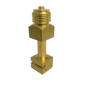 Pièces de manomètre en laiton robustes pour applications mécaniques et pneumatiques en provenance d'Inde - Product Image 1