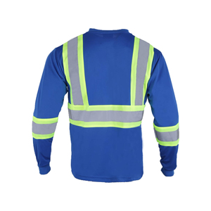 Sudaderas de Trabajo de Alta Visibilidad con Logotipo y Talla Personalizados, Ropa de Trabajo Reflectante de Manga Larga, Novedad 2026 - Product Image 2