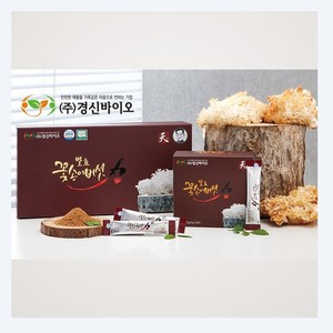Caja de tiras de suplemento dietético Gyeongshin Bio, polvo enzimático de hongo Sparassis Crispa fermentado coreano, grado Cheon, 4.5g - Product Image 3