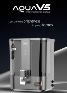 Système de purification d'eau domestique par osmose inverse AQUA V5, purificateur d'eau mural ou sur table, LED, qualité alimentaire - Product Image 6