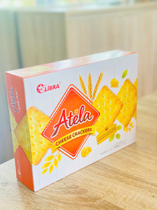Galletas de queso cheddar Atela de primera calidad, 204 g, para lonchera infantil, bocadillo salado, bolsa personalizada, venta al por mayor de fábrica en Vietnam, OEM, ODM - Product Image 6