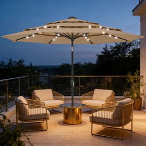 Ombrellone Solare da Esterno Senza Base per Vivere all'Aperto - Product Image 1